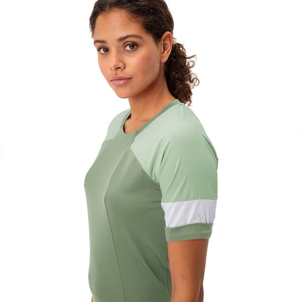 Vaude Bike Kuro T-shirt Med Korte ærmer Grøn 38 Kvinde