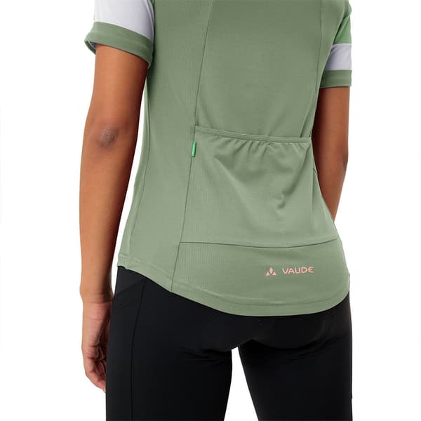 Vaude Bike Kuro T-shirt Med Korte ærmer Grøn 38 Kvinde