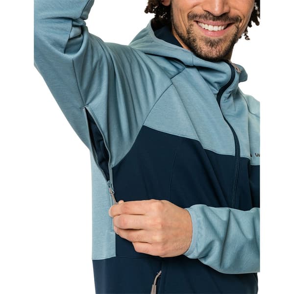 Vaude Bike Tremalzo Hz Soft Shell Takki Sininen L Mies
