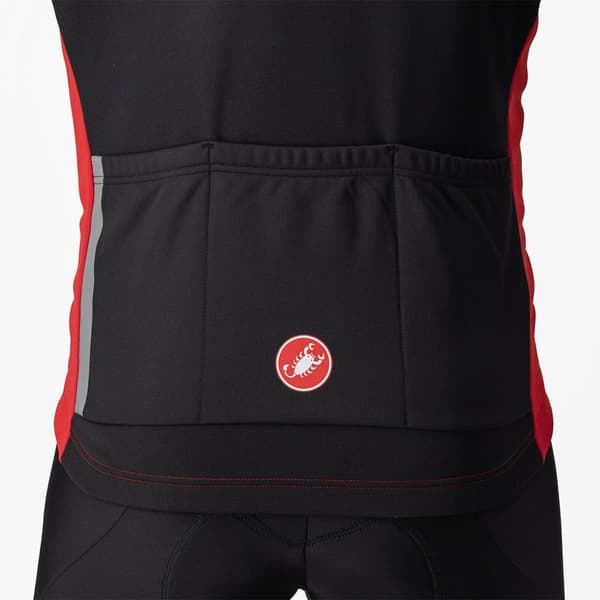 Castelli Entrata Takki Punainen 2XL Mies