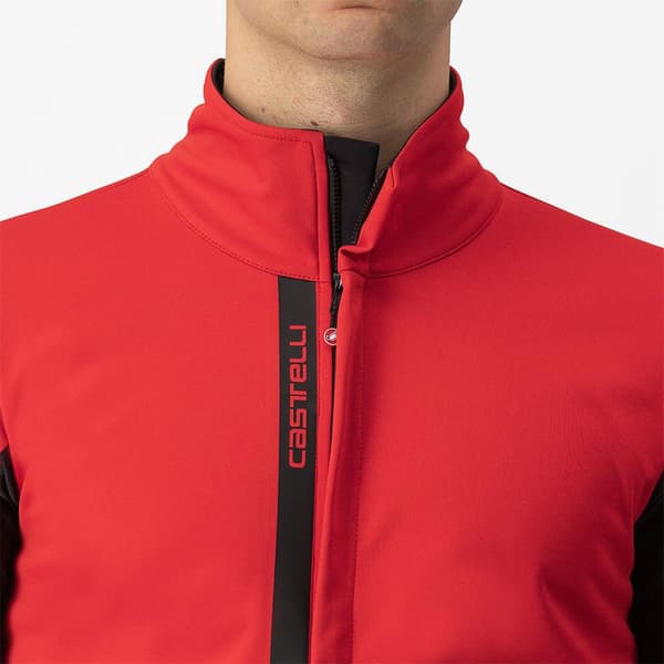 Castelli Entrata Takki Punainen 2XL Mies