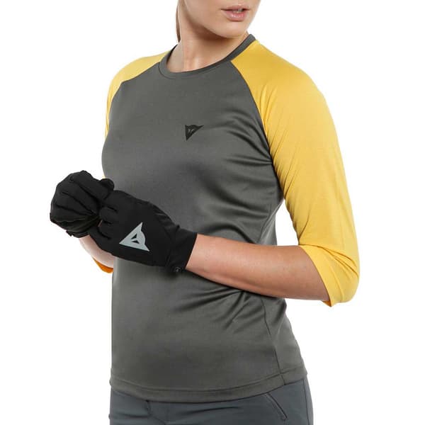 Dainese Bike Hg Bondi T-shirt Med 3/4 ärm Gul,Grå S Kvinna