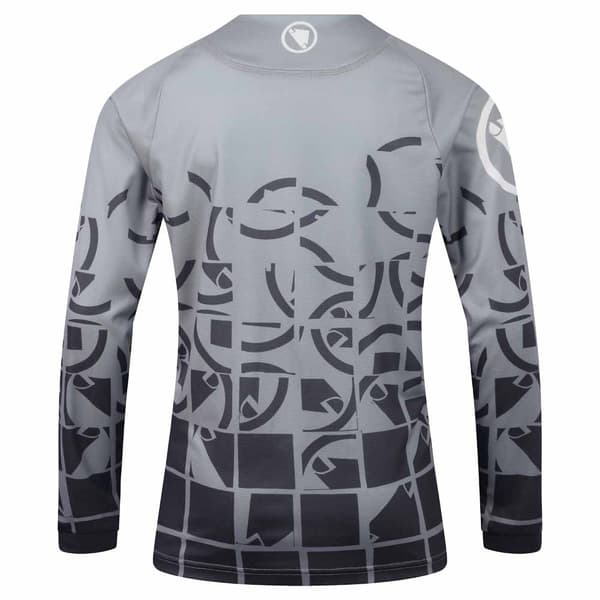Endura Mt500 T-shirt Med Lange ærmer Grå 7-8 Years Dreng