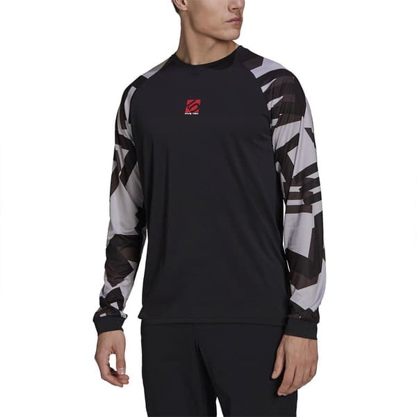 Five Ten Trailx T-shirt Med Lange ærmer Sort S Mand