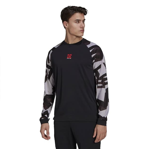 Five Ten Trailx T-shirt Med Lange ærmer Sort S Mand