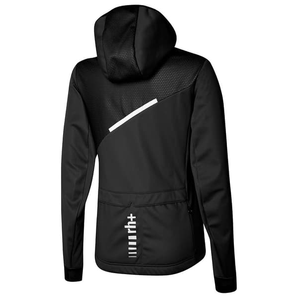 Rh+ Hooded Soft Shell Jakke Sort M Kvinde