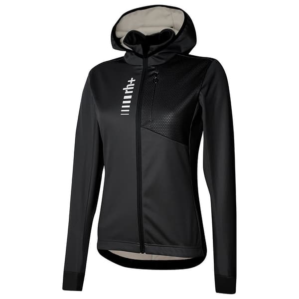 Rh+ Hooded Soft Shell Jakke Sort M Kvinde