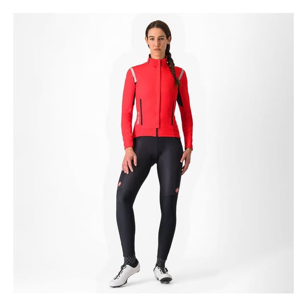Castelli Perfetto Ros 2 Takki Punainen L Nainen