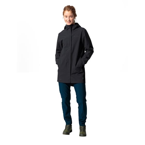 Vaude Bike Cyclist Padded Ii Parka Sort 44 Kvinde