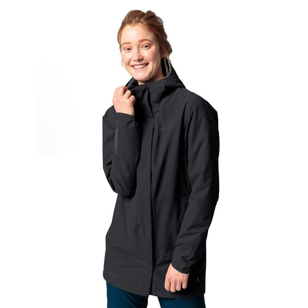 Vaude Bike Cyclist Padded Ii Parka Sort 44 Kvinde