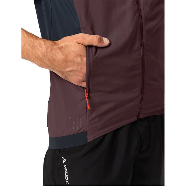 Vaude Bike Kuro Air Väst Brun M Man