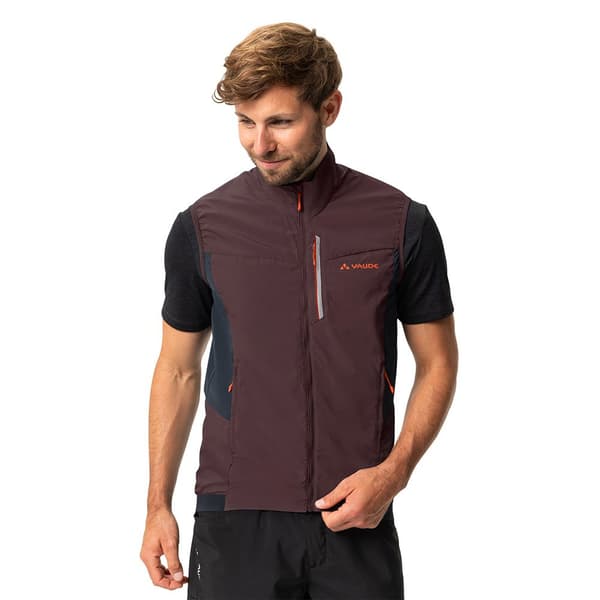 Vaude Bike Kuro Air Väst Brun M Man