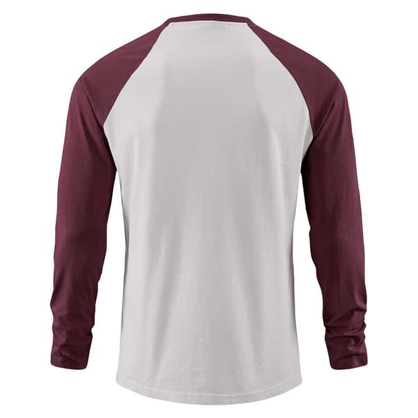 Cube Organic T-shirt Med Lång ärm Beige,Röd L Man