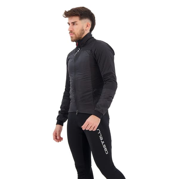 Castelli Flye Thermal Jacka Svart 2XL Man