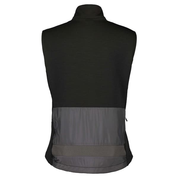 Scott Gravel Warm Merino Väst Svart XS Kvinna