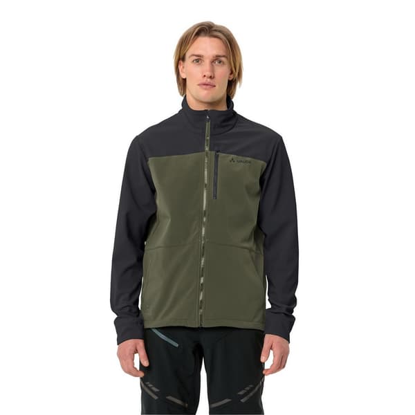Vaude Bike Virt Ii Soft Shell Jakke Grøn XL Mand