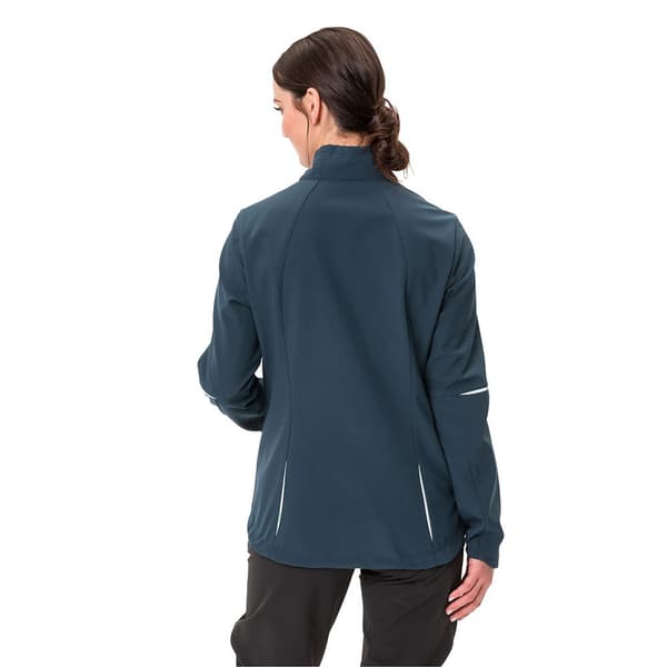 Vaude Bike Wintry Iv Soft Shell Jakke Blå 38 Kvinde