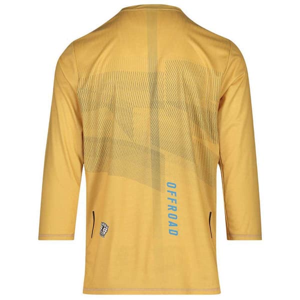 Bioracer Off-road 3/4-hihainen T-paita Keltainen XL Mies