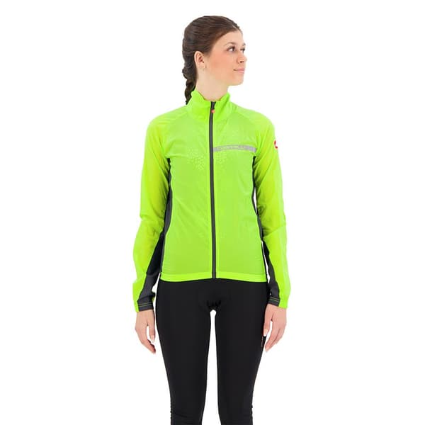 Castelli Squadra Stretch Takki Keltainen M Nainen