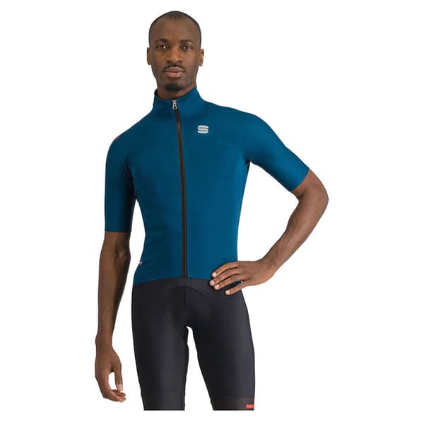 Sportful Fiandre Pro 2 Kortærmet Jakke Blå S Mand