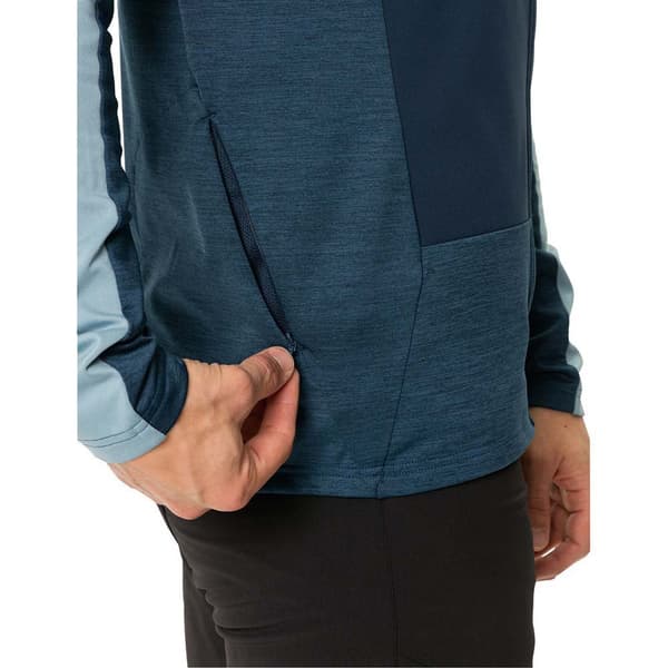 Vaude Bike All Year Moab Fz T-shirt Med Lange ærmer Sort L Mand