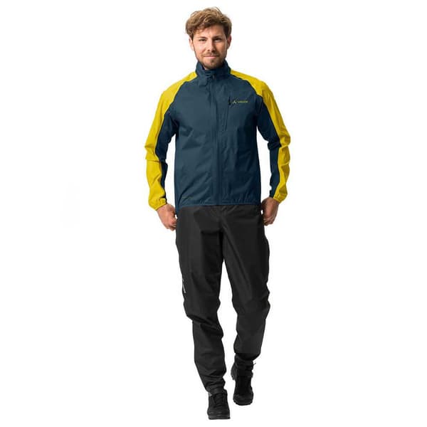 Vaude Bike Drop Iii Jakke Gul,Blå 3XL Mand