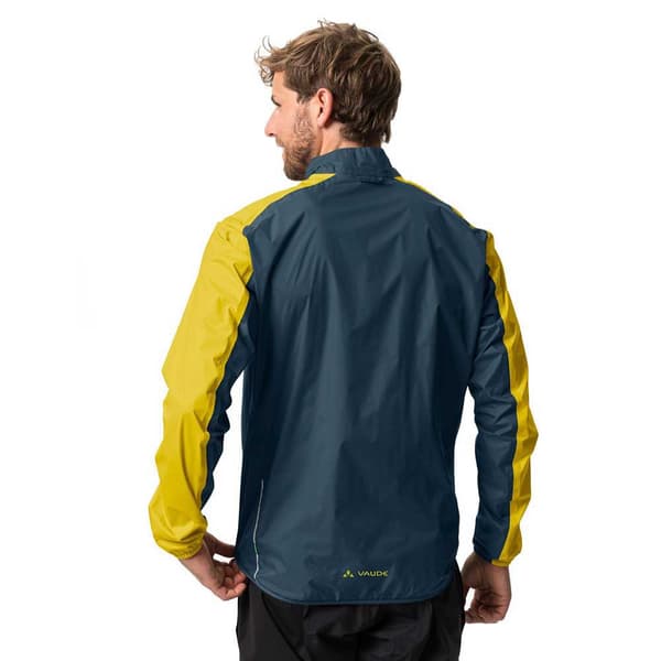 Vaude Bike Drop Iii Jakke Gul,Blå 3XL Mand
