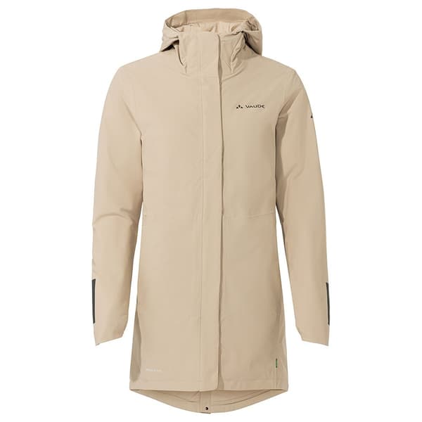 Vaude Bike Cyclist Padded Ii Parka Beige 44 Nainen
