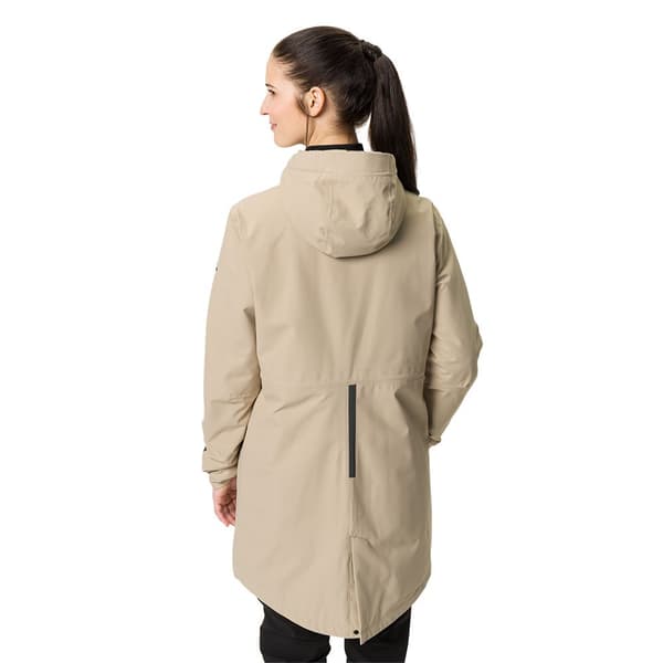Vaude Bike Cyclist Padded Ii Parka Beige 44 Nainen