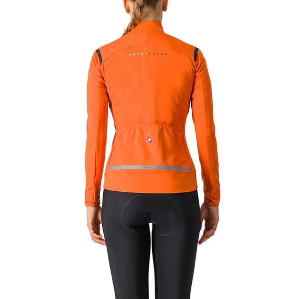 Castelli Perfetto Ros 2 Jacka Orange M Kvinna