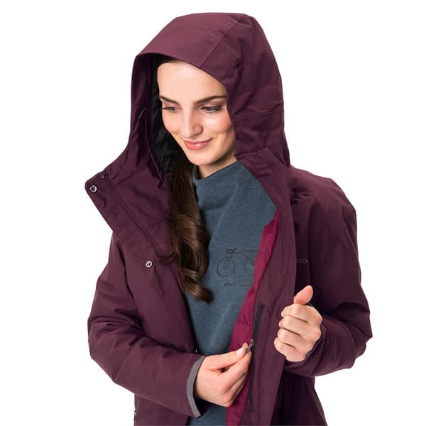 Vaude Bike Cyclist Warm Jacka Lila 36 Kvinna