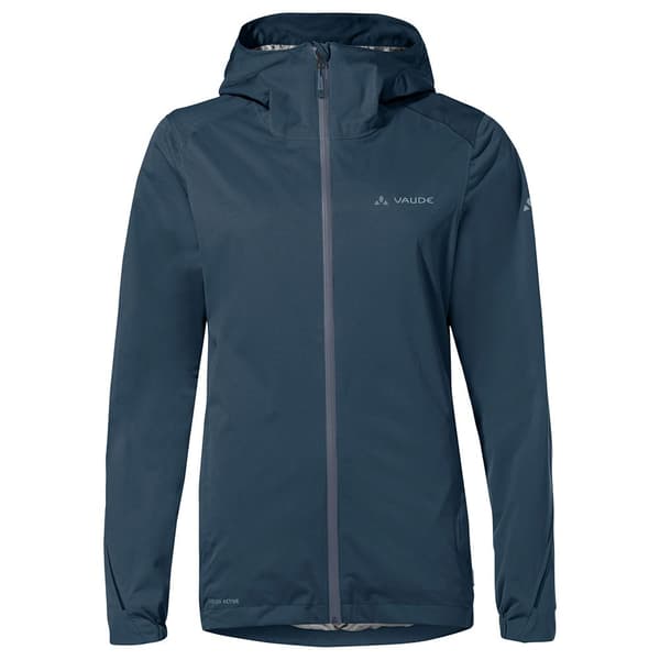 Vaude Bike Cyclist Iii Jacka Blå 38 Kvinna