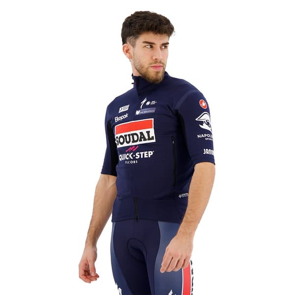 Castelli Gabba Ros 2 Soudal Quick-step 2024 Jakke Blå L Mand