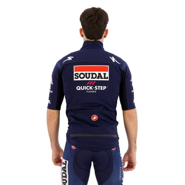 Castelli Gabba Ros 2 Soudal Quick-step 2024 Jakke Blå L Mand