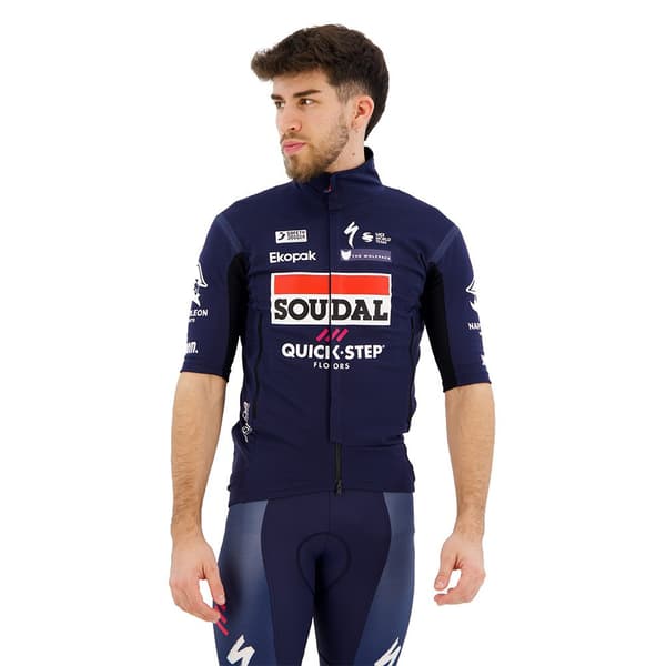 Castelli Gabba Ros 2 Soudal Quick-step 2024 Jakke Blå L Mand