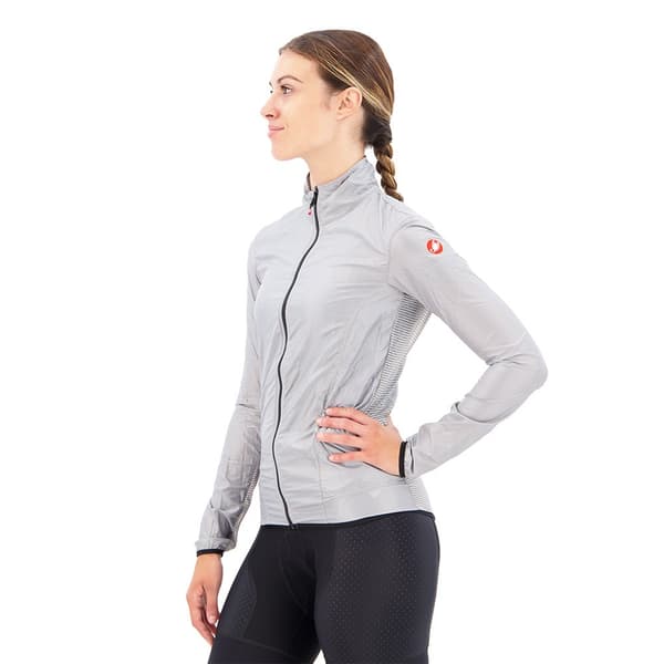 Castelli Aria Shell Jacka Grå L Kvinna
