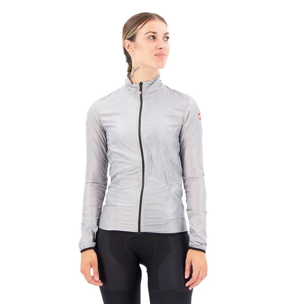 Castelli Aria Shell Jacka Grå L Kvinna