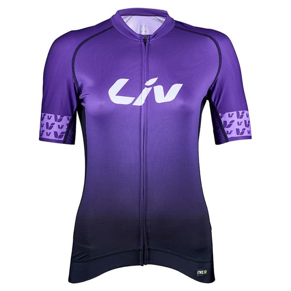 Liv Team Lyhythihainen Pyöräilypaita Violetti L Nainen