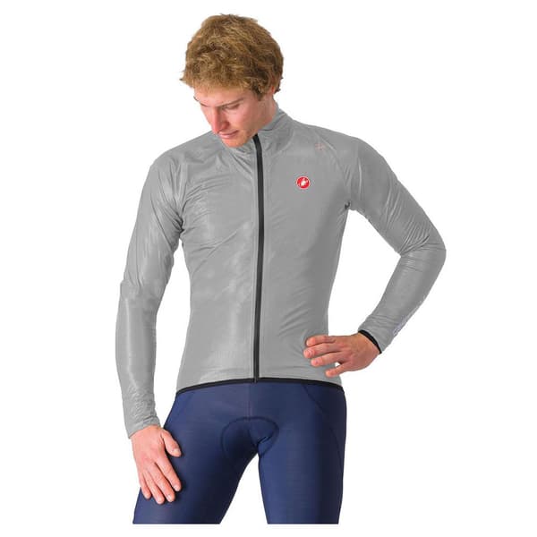 Castelli Squall Shell Jakke Grå M Mand