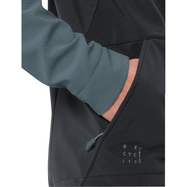Vaude Bike Virt Ii Soft Shell Jacka Blå,Svart XL Man