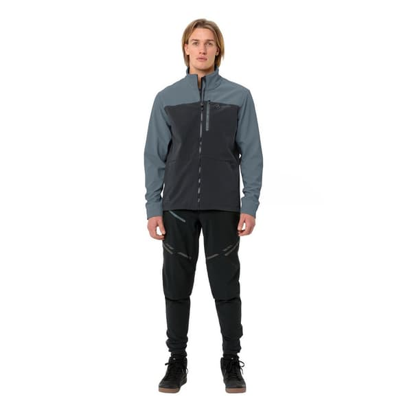 Vaude Bike Virt Ii Soft Shell Jacka Blå,Svart XL Man