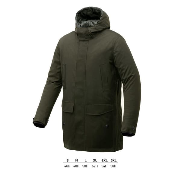 Tucano Urbano Magic 2 In 1 Parka Grönt 2XL Man