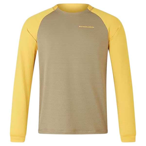 Endura Singletrack T-shirt Med Lange ærmer  M Mand