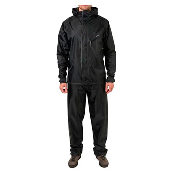 Agu Passat Rain Essential Jakke Sort S Mand