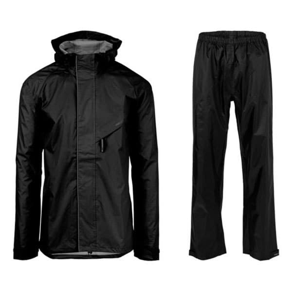 Agu Passat Rain Essential Jakke Sort S Mand