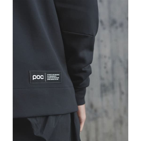 Poc Poise Hoodie Hættetrøje Sort M Mand