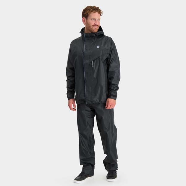 Agu Passat Basic Rain Essential Jakke Sort XS Mand