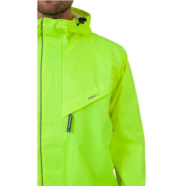 Agu Passat Rain Essential Jakke Gul 2XL Mand