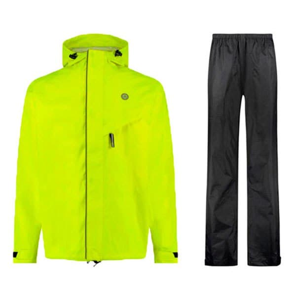 Agu Passat Rain Essential Jakke Gul 2XL Mand