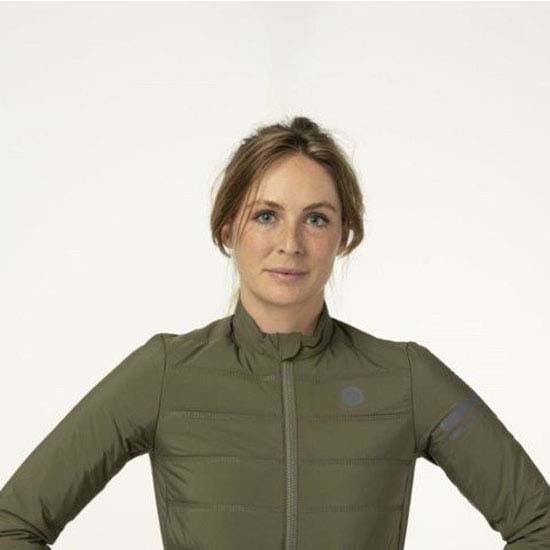 Agu Performance Padded Jacka Grönt L Kvinna